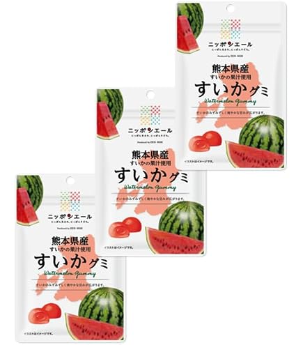 Amazon | カバヤ すいかグミ 50g×30袋(10×3) | カバヤ食品 | グミ 通販